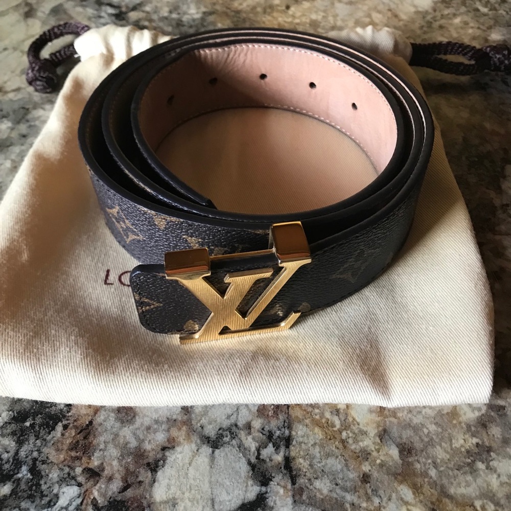 100% Authentic Louis Vuitton Monogram belt